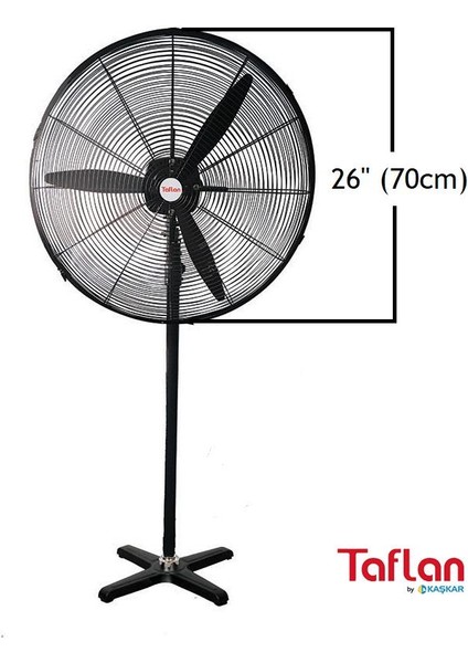 Fl 650 G 26/180W Sanayı Tıpı Vantılator