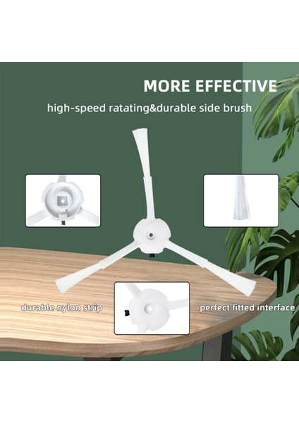 Hepa Filtre Ana ve Yan Fırçalar Paspas Bezi 360 S5 / S7 / S7 Pro Robot Süpürge Süpürge Parçaları Için Yedek (Yurt Dışından)