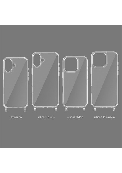 iPhone Uyumlu 16 Kılıf Zore X-Rop Kapak