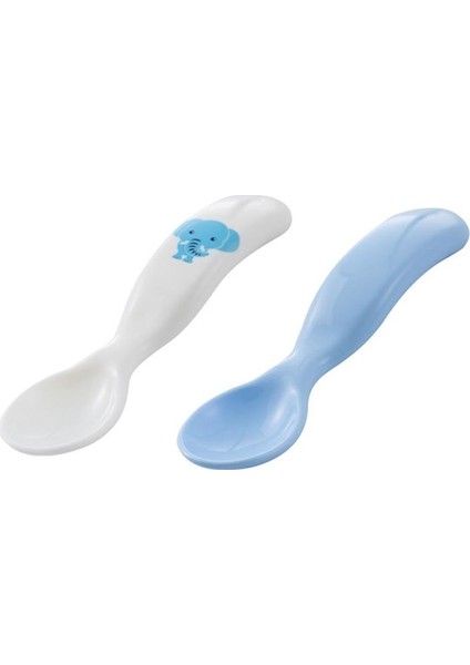 Desenli Kaşık Seti Mavi Fil