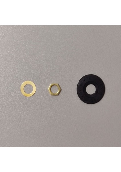 Sessiz Duvar Saat Mekanizması 16 Mm, Akrep, Yelkovan, Saniye, Askılı, Altın Renk
