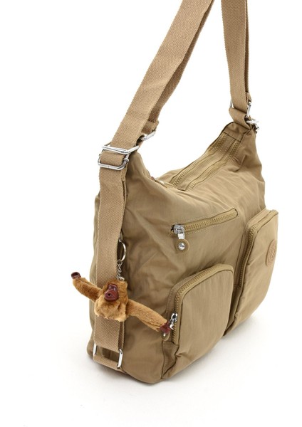 Sanmorris Kadın Bölmeli Suya Dayanıklı Krinkıl Kumaş Çapraz Askılı Omuz ve Sırt Çantası fiyatları