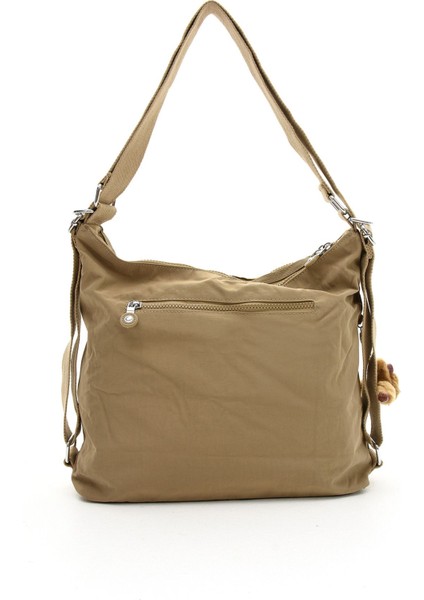 Sanmorris Kadın Bölmeli Suya Dayanıklı Krinkıl Kumaş Çapraz Askılı Omuz ve Sırt Çantası modelleri