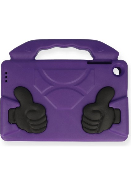 Ipad 10.2 (7.nesil) Kılıf Like Stantlı Tablet Silikon - Mor Drstr