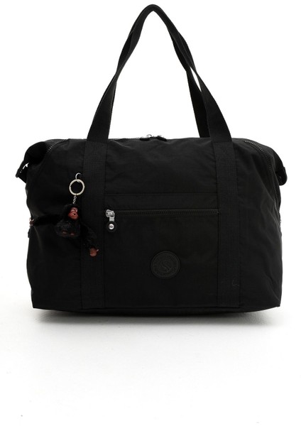 Sanmorris Unisex Suya Dayanıklı Krinkıl Kumaş Omuz ve El Çantası 3025