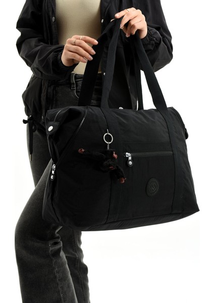 Sanmorris Unisex Suya Dayanıklı Krinkıl Kumaş Omuz ve El Çantası 3025 fırsatları