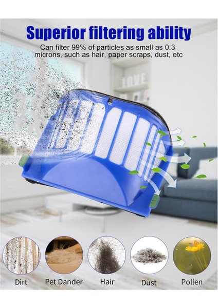 Irobot Roomba 600 Serisi 605 606 ve 500 Serisi 564 585 595 Için Yedek Parça Fırçalar, Filtre, Fırça Aksesuar Seti (Yurt Dışından) indirimleri