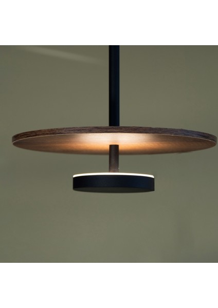 Bed Side Yatak Başı Sarkıt Ahşaplı LED Avize Aplik