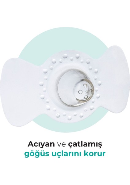 Göğüs Ucu Koruyucu, İkili, Sterilizasyon ve Saklama Kutulu