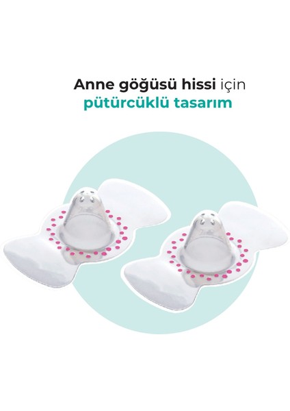 Göğüs Ucu Koruyucu, İkili, Sterilizasyon ve Saklama Kutulu