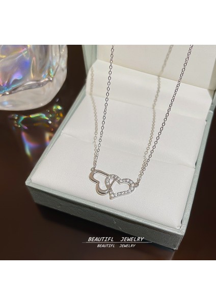 Bayan Titanyum Çelik Kolye Kolye Zinciri (Yurt Dışından)