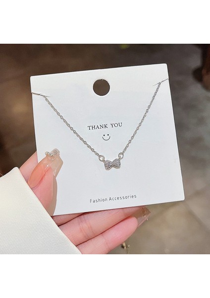 Bayan Titanyum Çelik Kolye Kolye Zinciri (Yurt Dışından)