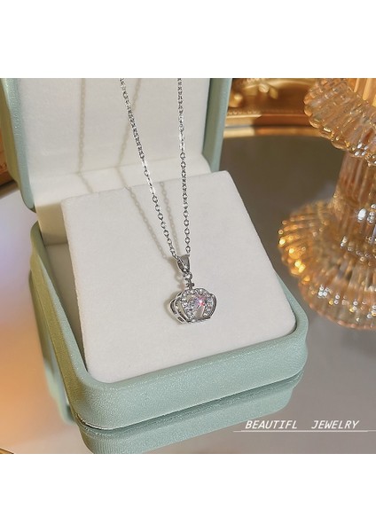 Bayan Titanyum Çelik Kolye Kolye Zinciri (Yurt Dışından)