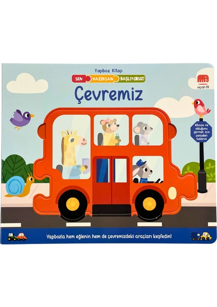 Sen Hazırsan Başlıyoruz! Çevremiz (Büyük Boy Puzzle Kitap) - Rebecca Weerasekera