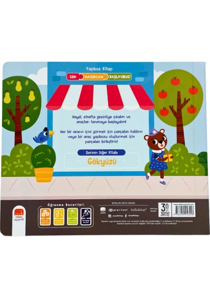 Sen Hazırsan Başlıyoruz! Çevremiz (Büyük Boy Puzzle Kitap) - Rebecca Weerasekera modelleri