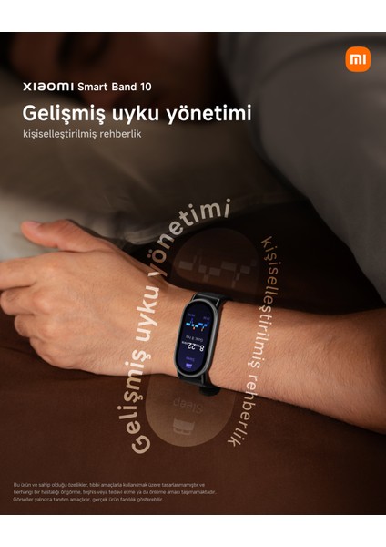 Smart Band 10 Glacier Silver Akıllı Bileklik