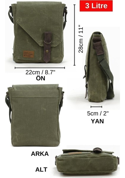 7059 S Pretty Suya Dayanıklı Kumaş Omuz - Mini Laptop - Kahverengi Postacı Çantası modelleri