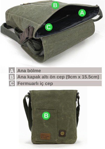 7059 S Pretty Suya Dayanıklı Kumaş Omuz - Mini Laptop - Kahverengi Postacı Çantası fırsatları