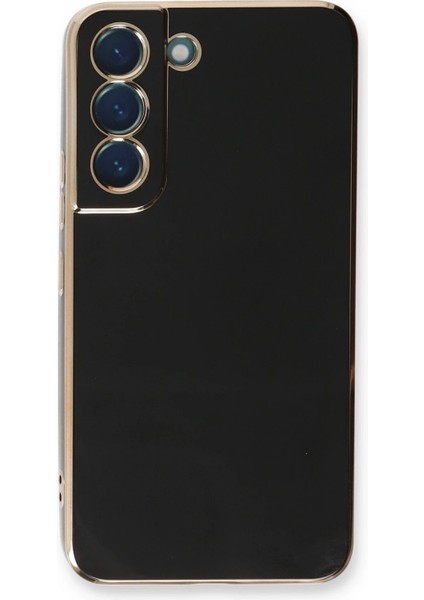 Samsung Galaxy S22 Plus Kılıf Volet Silikon - Siyah Drstr fiyatları