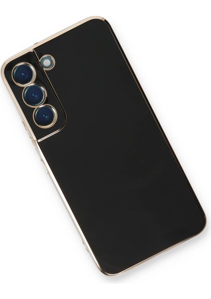 Samsung Galaxy S22 Plus Kılıf Volet Silikon - Siyah Drstr modelleri