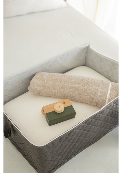 Type0 8 Adet -Kapitoneli Büyük Boy Baza Altı ve Çekyat Tipi Hurç 60X40X22 (Gri) Tela 8 Gri 60 x 40 modelleri