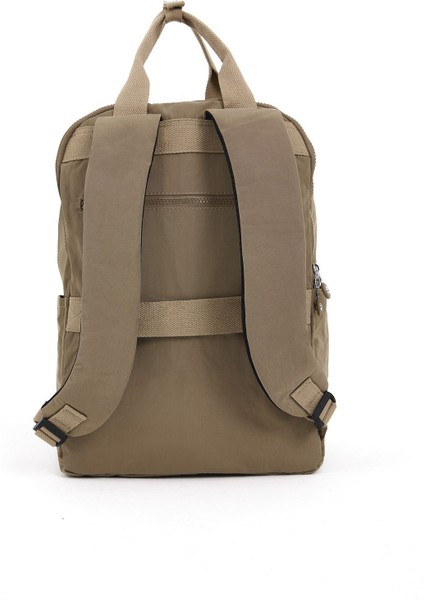 Sanmorris Unisex Suya Dayanıklı Krinkıl Kumaş Çok Gözlü Laptop Okul ve Sırt Çantası 3063 indirimleri