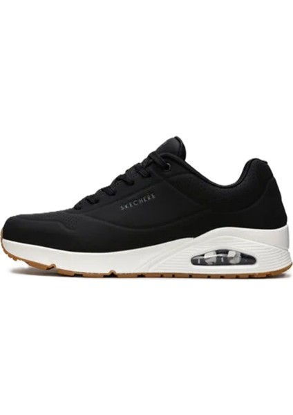 Uno-Stand On Air Memory Foam Mens Sneaker Hafızalı Taban Erkek Günlük Spor Ayakkabı Siyah