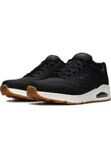 Uno-Stand On Air Memory Foam Mens Sneaker Hafızalı Taban Erkek Günlük Spor Ayakkabı Siyah