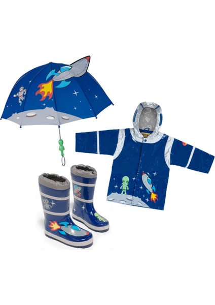 Uzay Kahramanı Çocuk Yağmurluk indirimleri