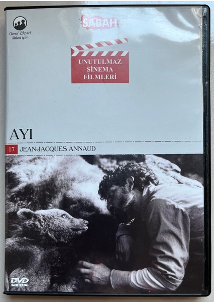 Jean Jacques Annaud Ayı DVD (Orjnal Dönem Baskı Dvd)