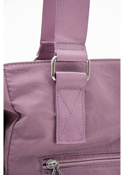 Sanmorris Unisex Suya Dayanıklı Krinkıl Kumaş Çok Gözlü Çapraz Okul, Seyahat ve Omuz Çantası 4003 indirimleri