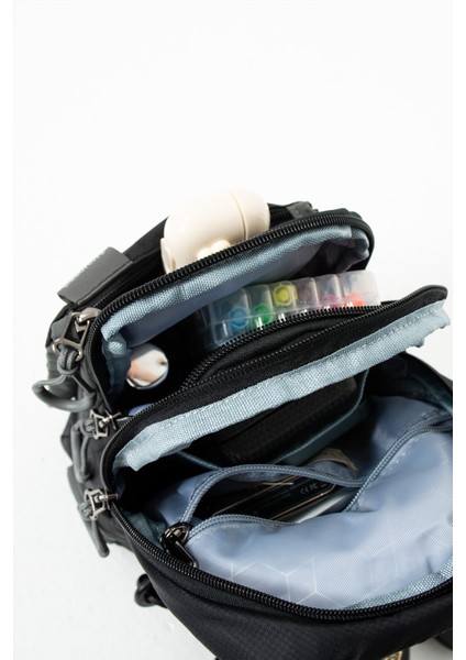 Sanmorris Unisex Krinkıl Kumaş Suya Dayanıklı Çok Bölmeli Body Bag 6004 fiyatları