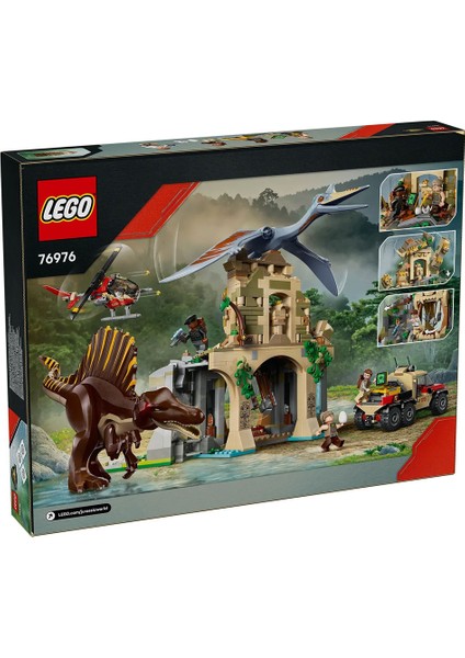 Jurrassic World Spinosaurius Quetzalcoatlus Hava Görevi 76976
