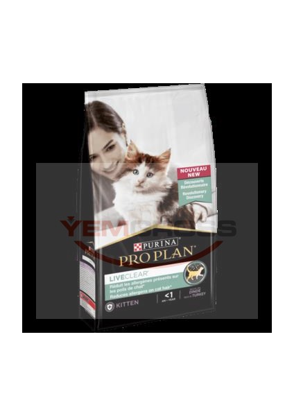 Liveclear Yavru Kedi Maması Hindili 1.4 kg modelleri