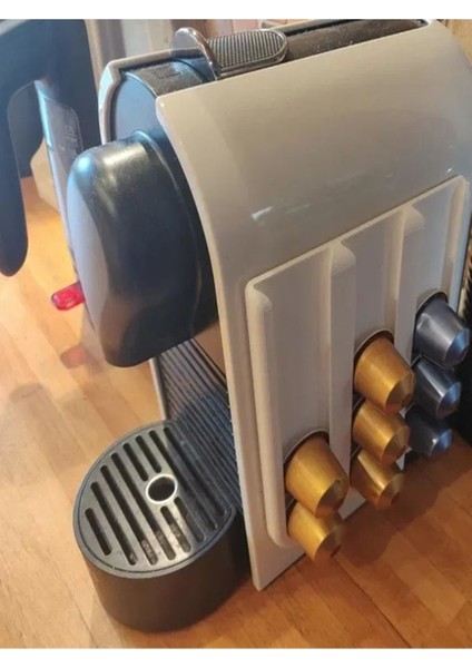 Nespreso Kapsül Kahve Tutucu Düzenleyici Beyaz