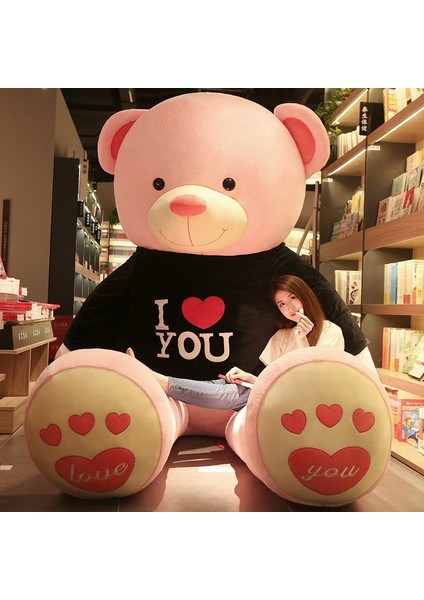 120CM Sevimli Oyuncak Ayı Peluş Bebek Bebek Yastık Hediye (Yurt Dışından)