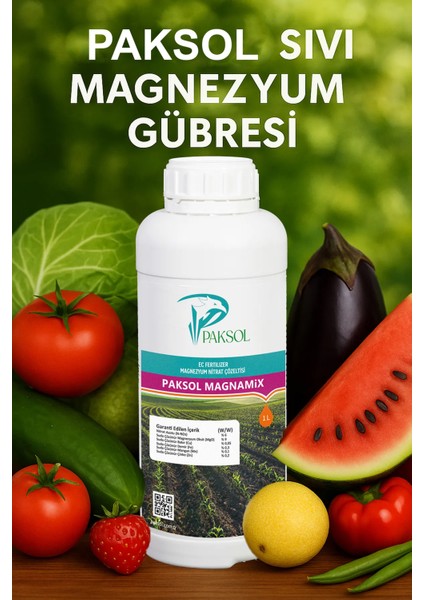 Magnamix Magnezyumlu Sıvı Gübre 1 Litre