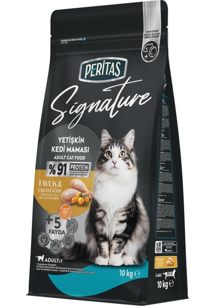 Signature Tavuklu Yetişkin Kedi 10 kg