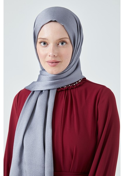 Fivescarf Crystal Janjan Abiye Şal Koyu Gri fiyatları