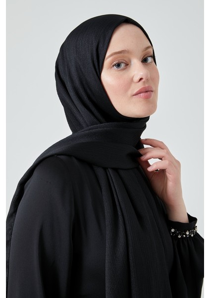 Fivescarf Crystal Janjan Abiye Şal Siyah fırsatları