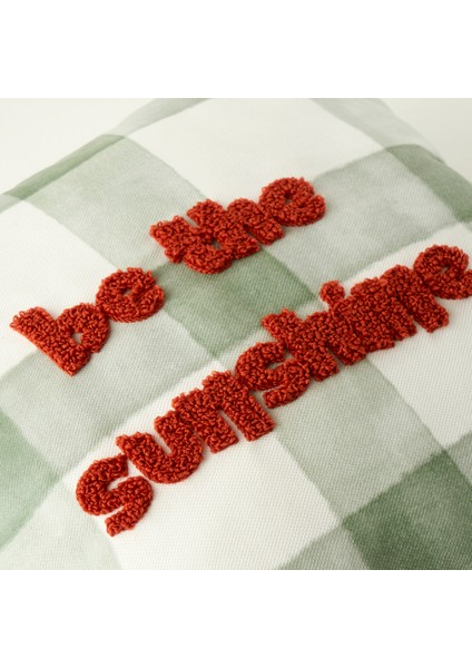 Sunshine Punchlı Çocuk Kırlent Yeşil (35X35 Cm) fiyatları