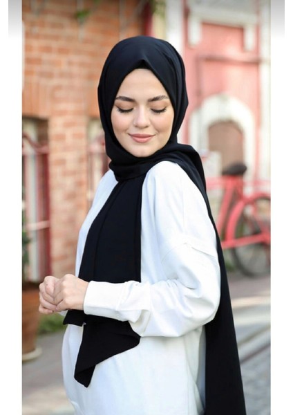 Medine Ipeği Şal Siyah modelleri