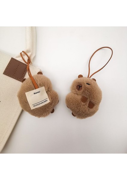 Yeni Kapya Peluş Kolye Sevimli Su Yunusu Yaratıcı Peluş Çekicilik Anahtarlık (Yurt Dışından)