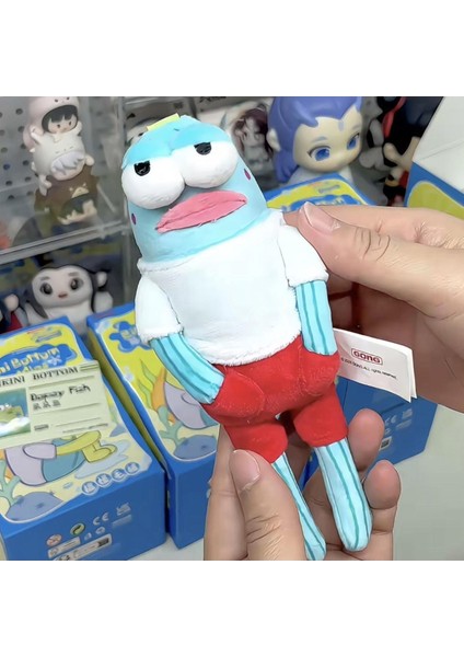 Spongebob Squarepants Çirkin Inek Balık Peluş Bebek Charms (Yurt Dışından)