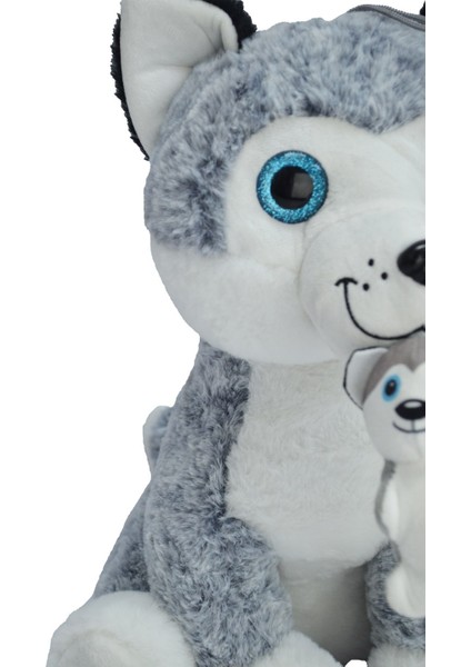 Sesli Peluş Yavrulu Köpek 35 cm 62933 fiyatları