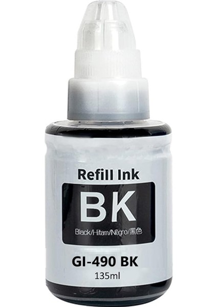 Canon Pixma G4410 / G4411 / G2400 Yazıcı Uyumlu (GI-490 ) GI490 Muadil Mürekkep Seti 4 Renk fiyatları