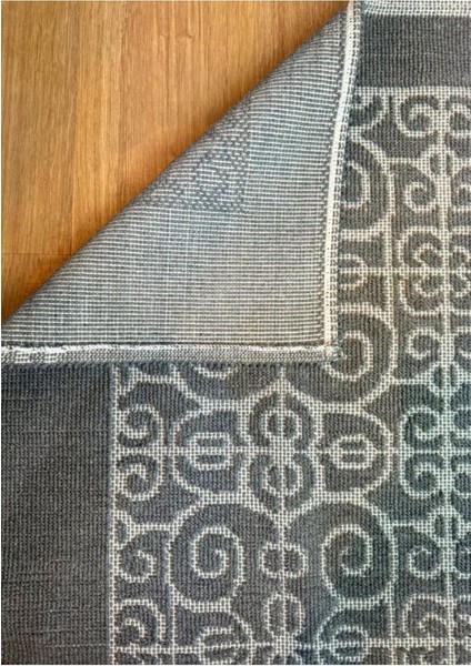 Patiska Yıkanabilir Kaymaz Dekoratif Spiral Desen Pamuk Bukle Kilim modelleri