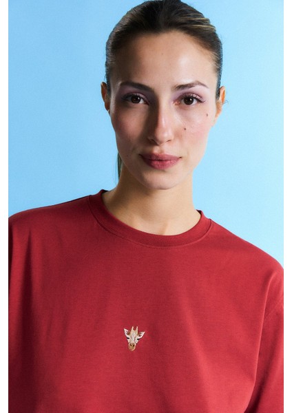 Zürafa Lightweight T-Shirt - Kiremit
