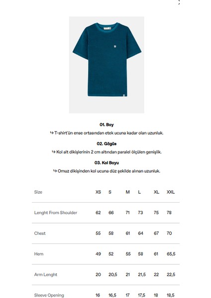 Panda Terry T-Shirt - Petrol Yeşili modelleri