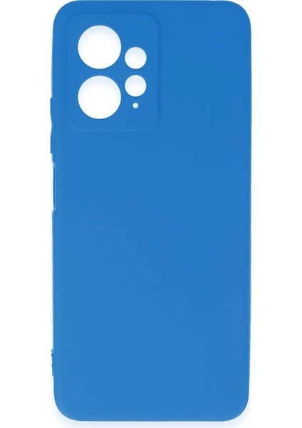 Xiaomi Redmi Note 12 4g Kılıf First Silikon - Mavi Drstr